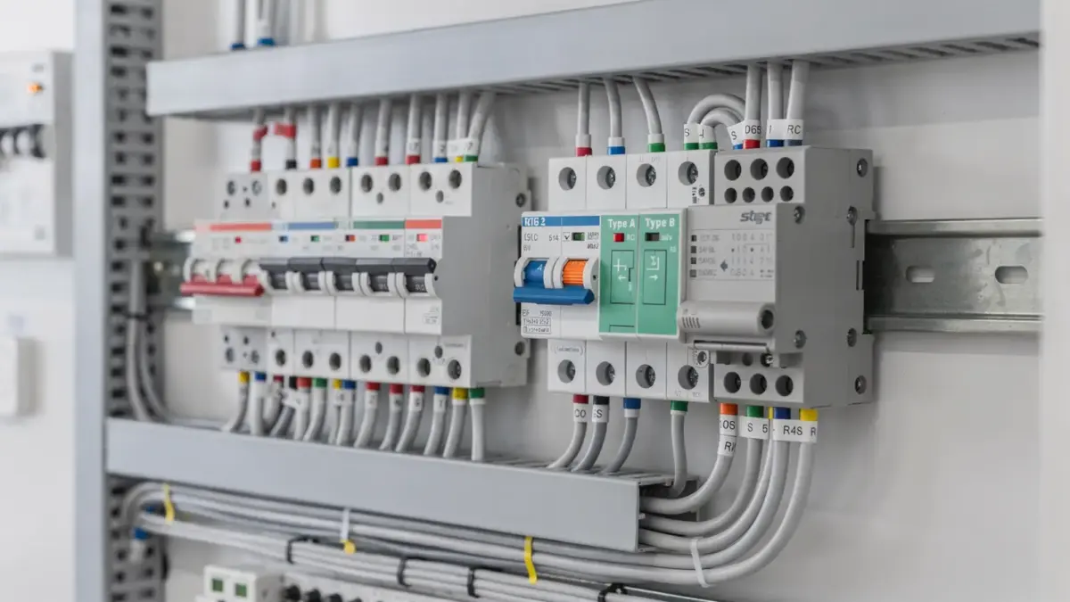 FI Typ A-EV und Typ B im Vergleich beim Laden von Elektroautos in einer Elektroinstallation