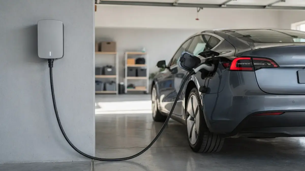 Elektroauto an 11-kW-Wallbox in der Garage, Thema Ladeleistung und was wirklich ankommt
