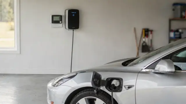 Wallbox-Ladevorgang mit Stromzähler zur Verbrauchsmessung pro Ladevorgang